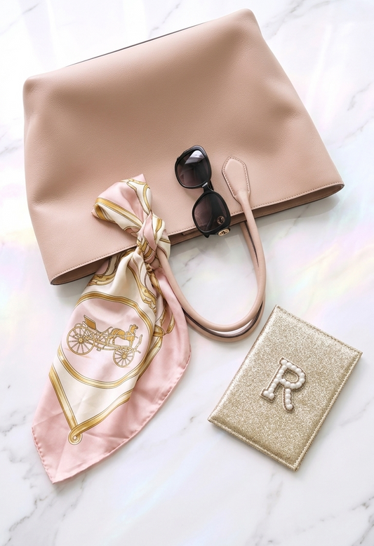 The Eiranel Passport Holder Gold