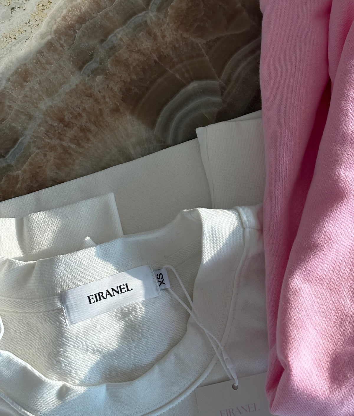 Eiranel Signature Crewneck White