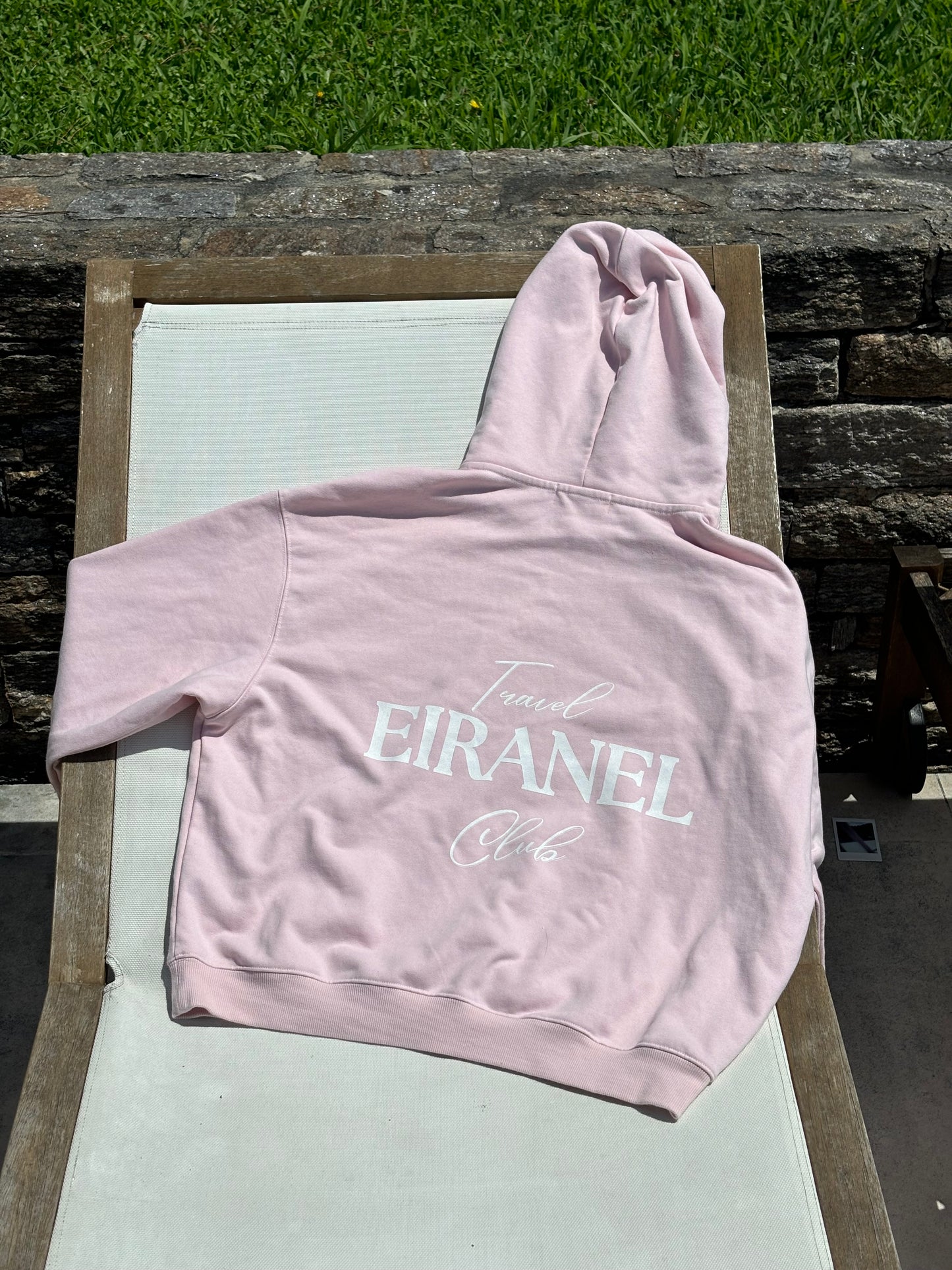 Eiranel Travel Club Hoodie Pink