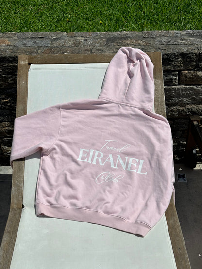 Eiranel Travel Club Hoodie Pink