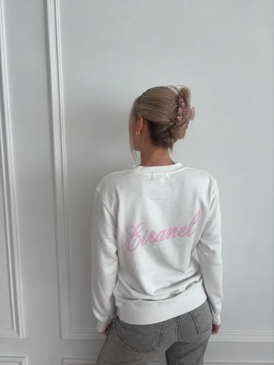 Eiranel Signature Crewneck White