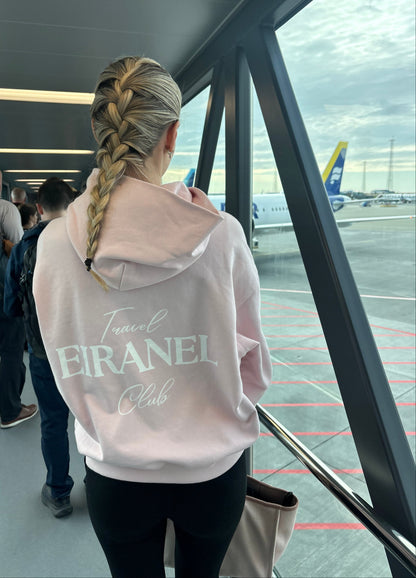 Eiranel Travel Club Hoodie Pink