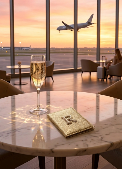 The Eiranel Passport Holder Gold